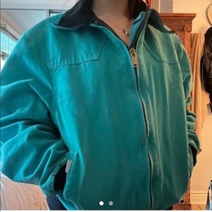 Vintage Carhartt 90s jacket Unisex Turquoise